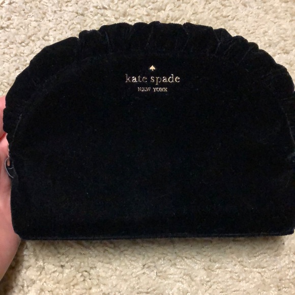 Kate Spade Velvet Cosmetic Bag - Picture 4 of 4